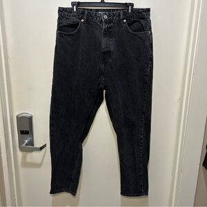 Zara Black Vintage Mom Jeans Size 14
